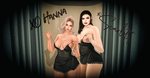 Scarlett and Hanna - Signed Photo Booth